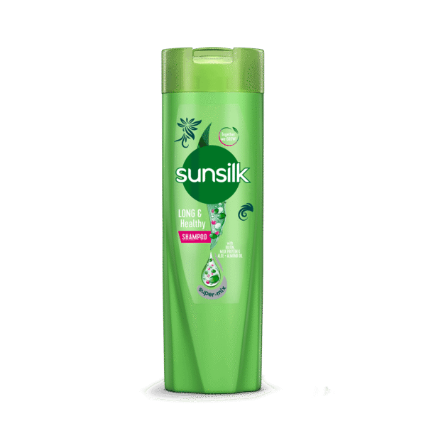 Sunsilk Long & Healthy Green Shampoo 185Ml [RETAIL 450]