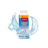 ENGLISH PRICKLY HEAT POWDER BLUE SMALL 110Gram - Image 5