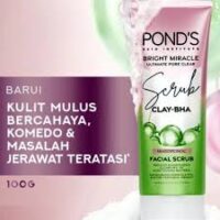 Ponds facial Scrub Face Wash 100ML  [IMPORTED] - Image 2
