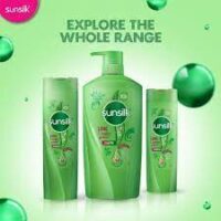 Sunsilk Long & Healthy Green Shampoo 360Ml [RETAIL 750] - Image 3