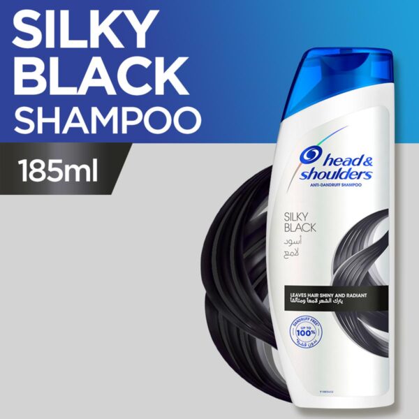 Head & Shoulder Silky Black 185ml [Retail 470]