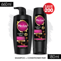 Meclay London Lustrous Shine Shampoo 660ml + Conditioner Pair Box (Save Rupees 200) - Image 2