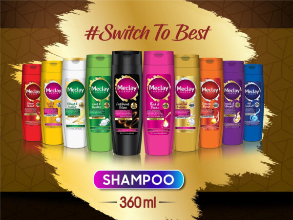 Meclay London (All Variant Mix) Shampoo 360ml