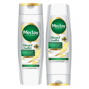 Meclay London (Strong & Healthy) Shampoo 185ml + Conditioner 180ml