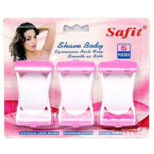 Safit Ladies Razor 6pcs