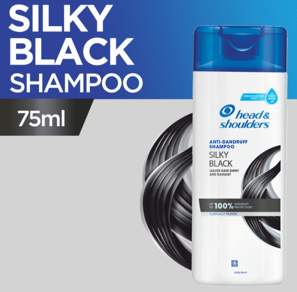 Head & Shoulder Silky Black 75ml [Retail 220]