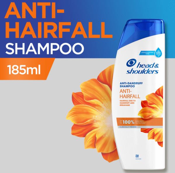 Head & Shoulder HairFall 185ml [Retail 470]