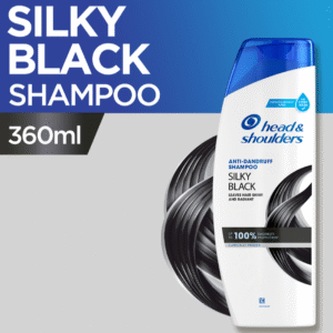 Head & Shoulder Silky Black 360ml [Retail 800]
