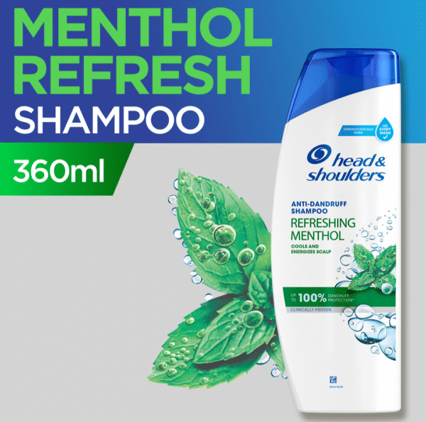 Head & Shoulder Menthol 360ml [Retail 800]