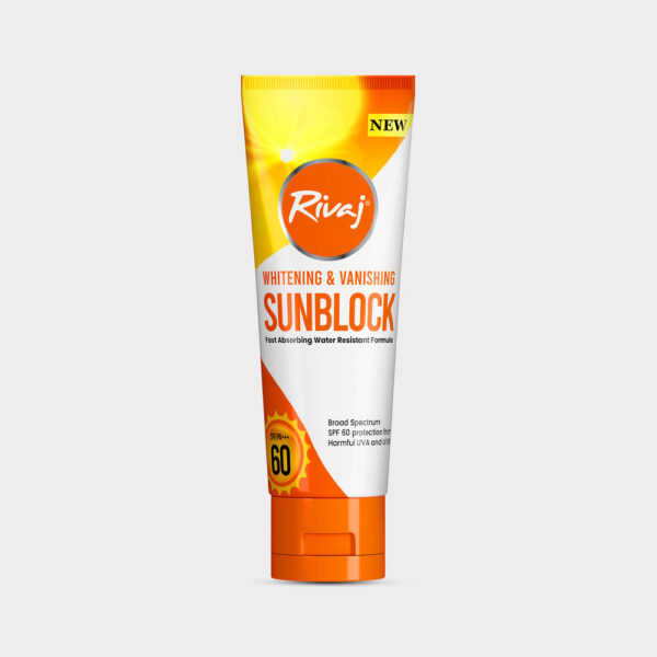 Rivaj Sunblock 60spf 40ml