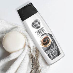 Hello Hair Shampoo Silky Black Shine [Retail 350]