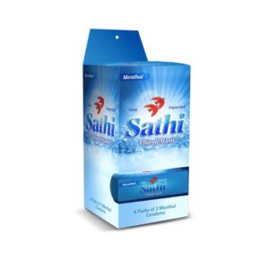 Saathi Menthol Condom 3s [6 Dispensar]