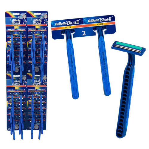 Gillette Blue 2plus Razor 12pcs